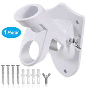BONWIN flag pole bracket with 1-inch inner diameter for secure outdoor mounting