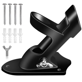 BONWIN flag pole bracket wall mount 1inch keeps outdoor flags securely displayed.