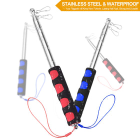 BONWIN four snap clips enable quick flag mounting