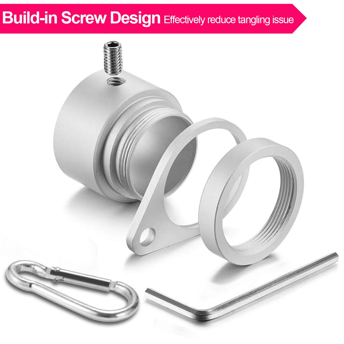 BONWIN silver kit components resist rain and sun for long lasting performance