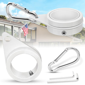 BONWIN two-pack flag ring set provides reliable mounting options.
