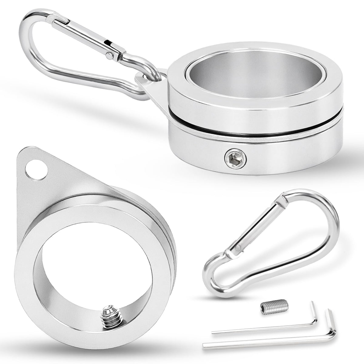 BONWIN 2-pack flag rings offer reliable replacement hardware.