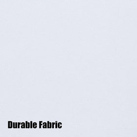Weatherproof fabric withstands wind and rain for extended outdoor life.