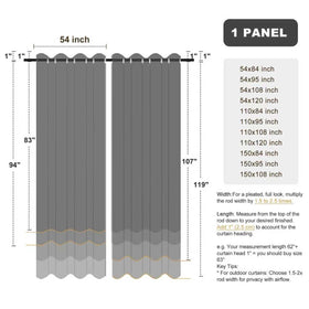 BONZER packaging showing a single 54x84 panel in cream