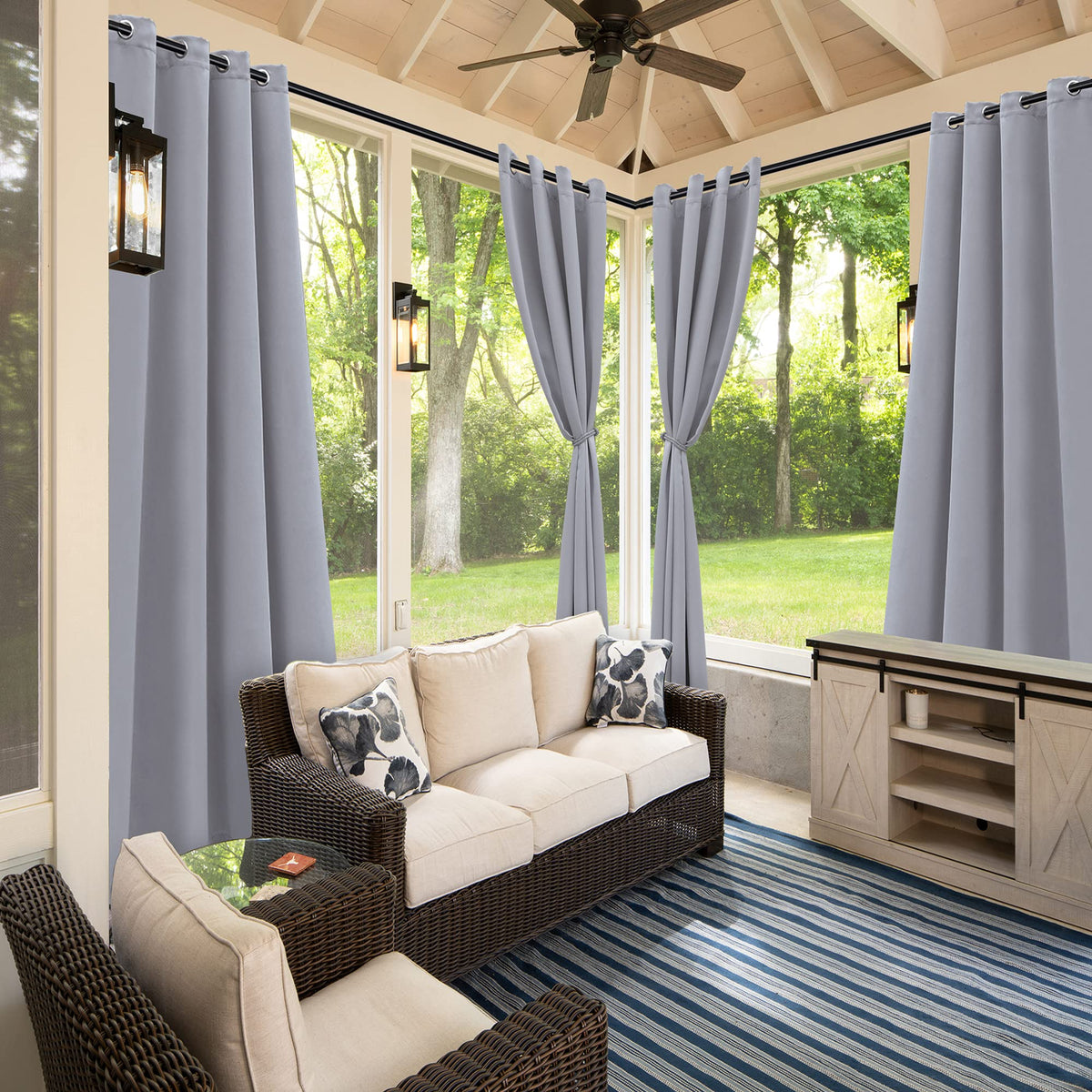BONZER easy-care outdoor curtain is machine washable