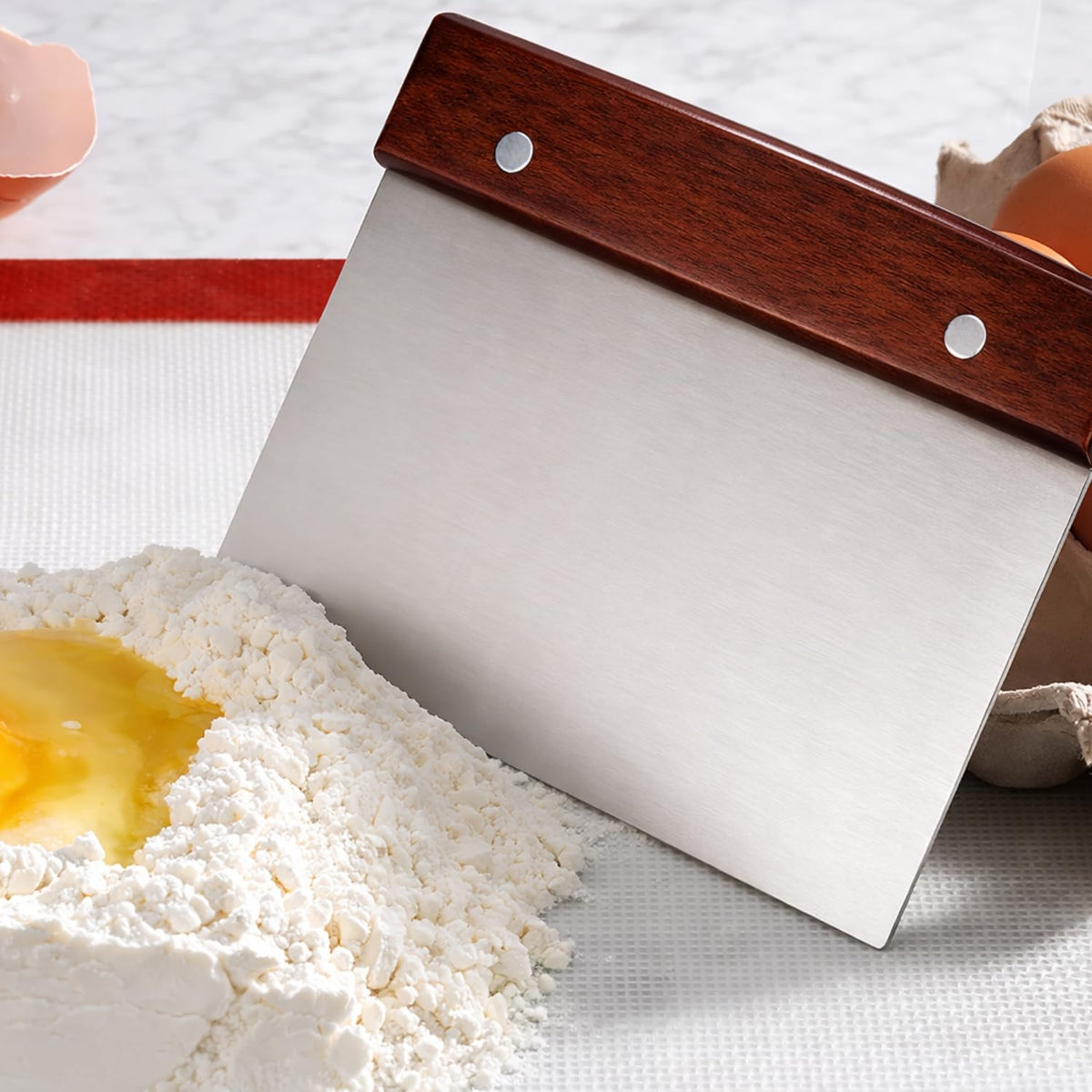 Boorika professional bakery-grade scraper trusted by chefs