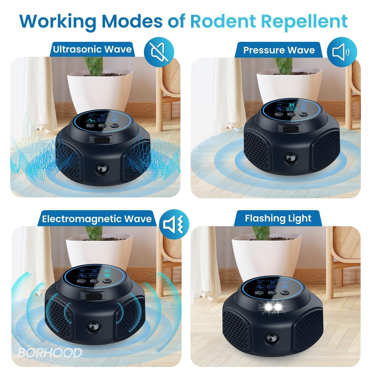BORHOOD Energy-efficient design uses only 3–5W
