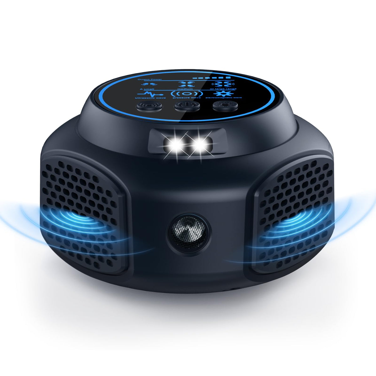 BORHOOD Ultrasonic pest repellent plug-in with LCD display for deterrence