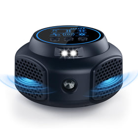 BORHOOD Ultrasonic pest repellent plug-in with LCD display for deterrence
