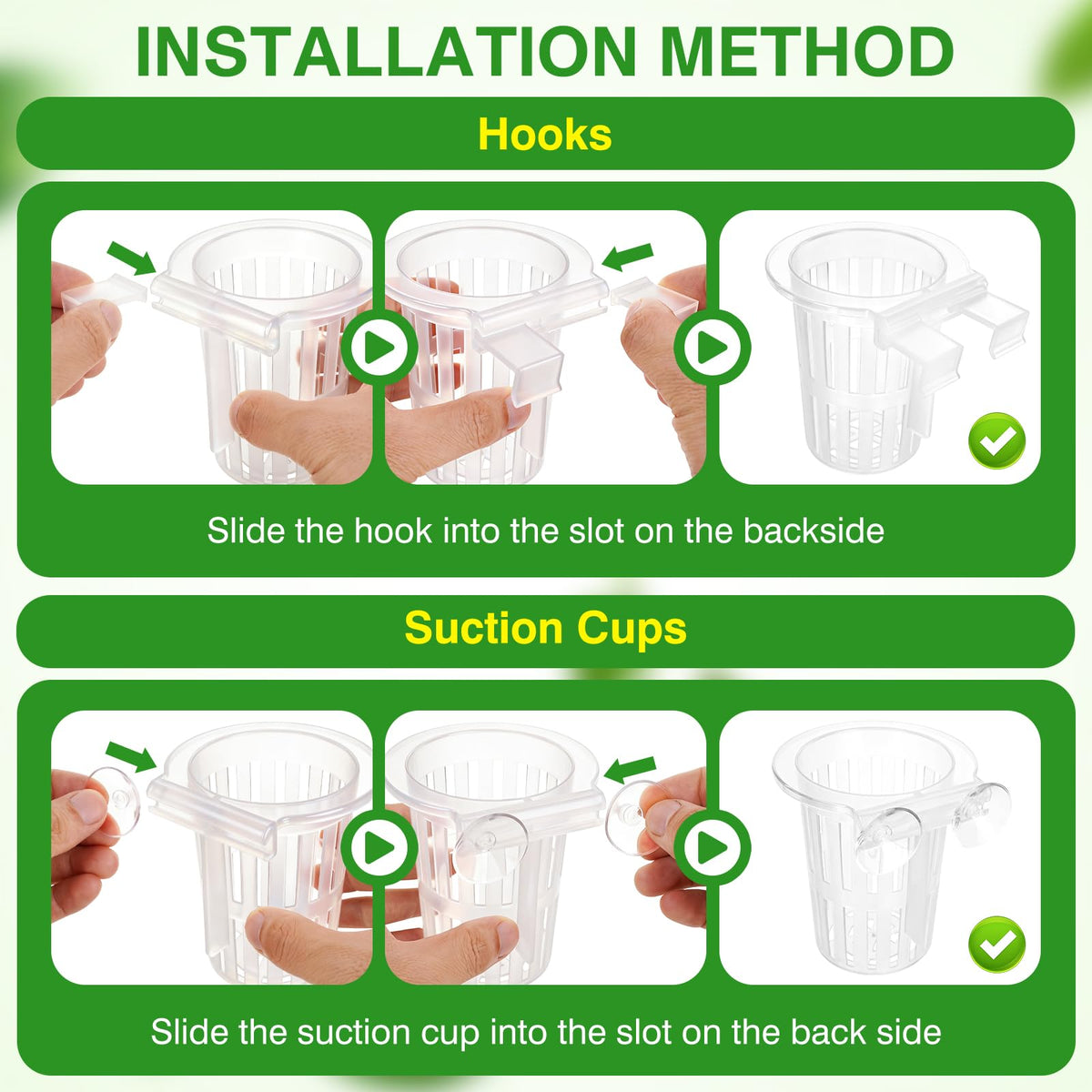 Borlech two suction cups enable quick, flexible attachment and removal
