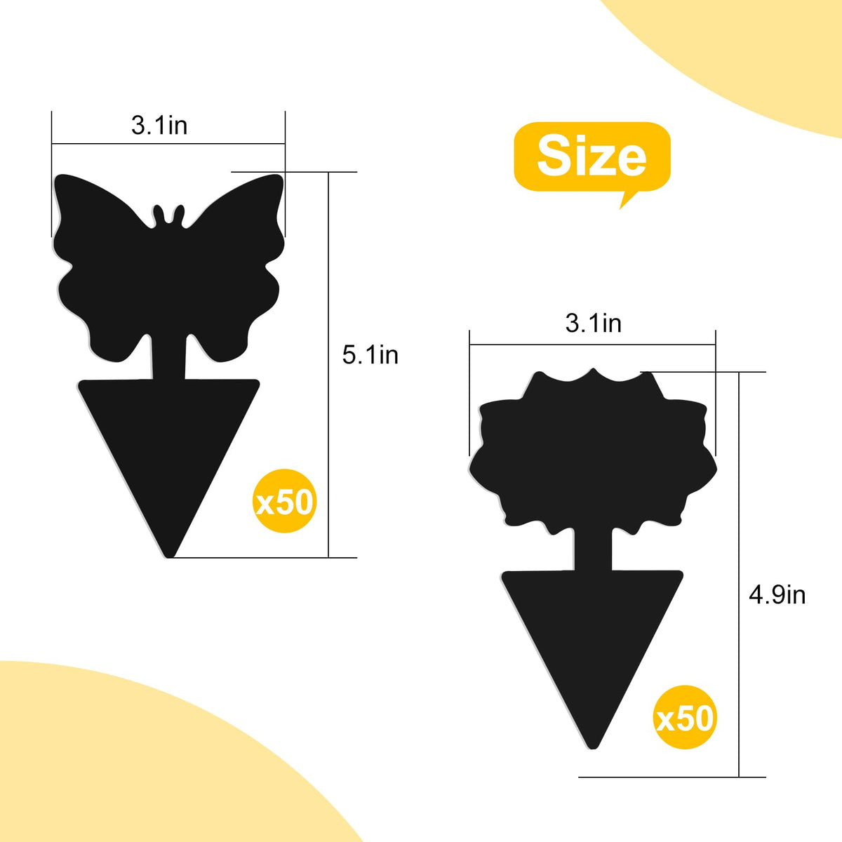 Boromine black sticky traps deliver durable pest capture on soil surfaces