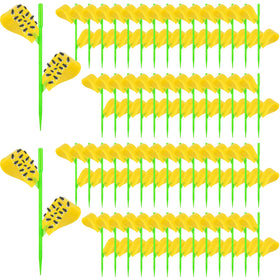 Boromine fruit fly traps: yellow sticky sheets for indoor plant protection.