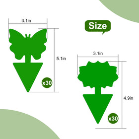 Boromine fungus gnat traps sticky sheets for durable outdoor plant protection