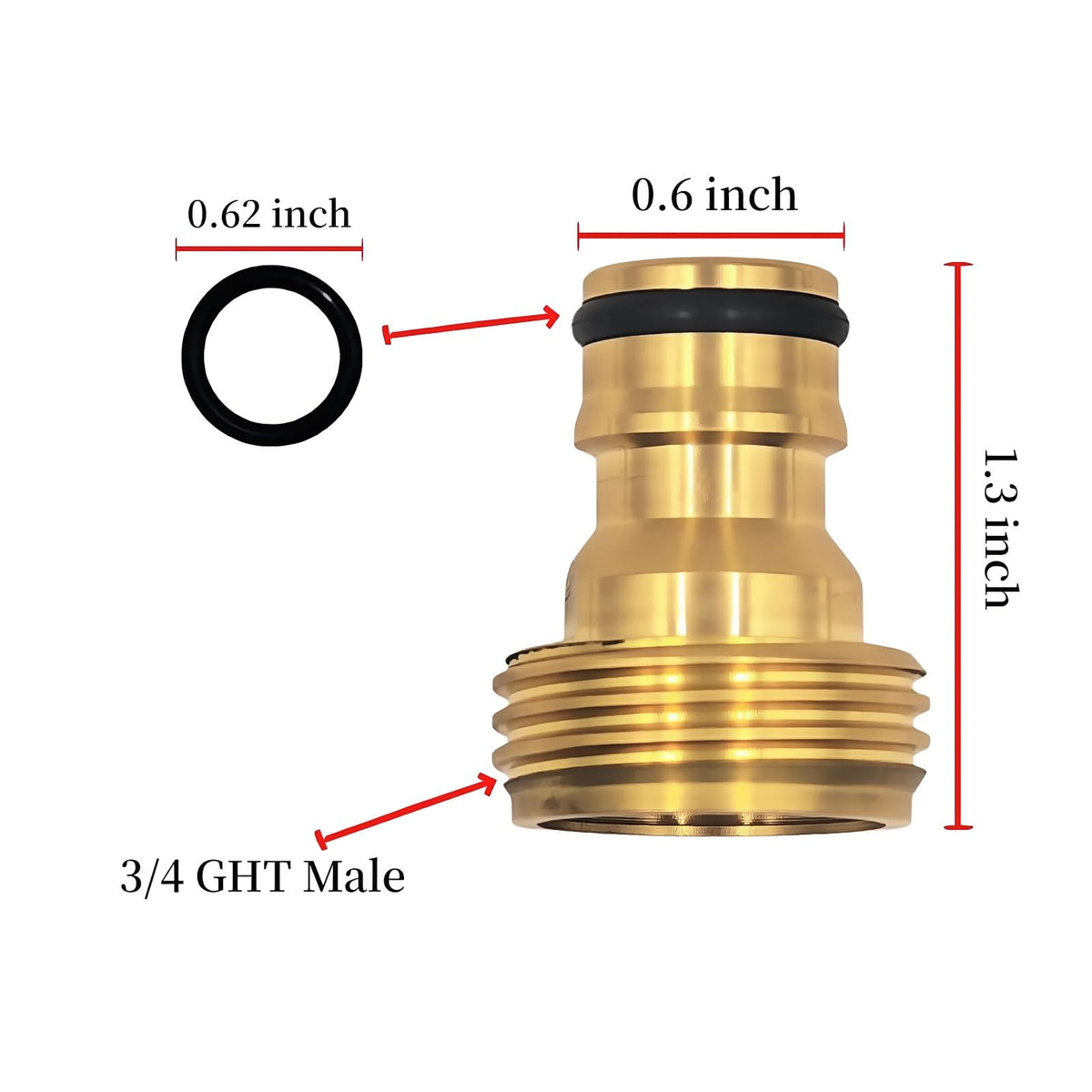 Bosicats male heads show quick, tool-free coupling for efficient garden tasks