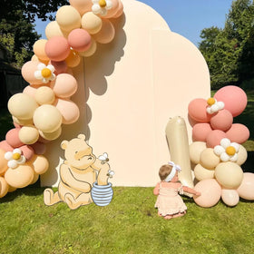 BOSNN Pooh yard sign easy installation with two stakes per panel