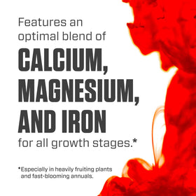 Botanicare Cal-Mag Plus label detail highlights calcium and iron support.