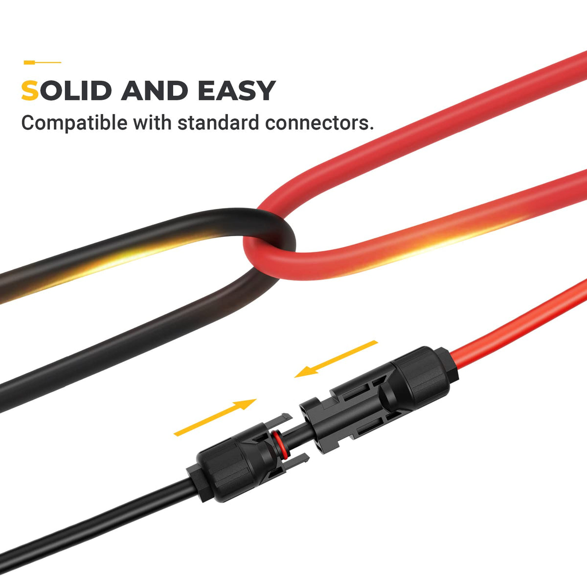 BougeRV 10AWG copper conductors minimize power loss