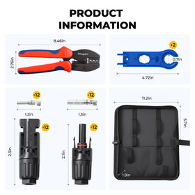 BougeRV crimping tool with high-precision jaw ensuring clean connections.