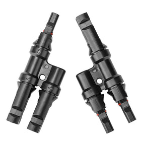 BougeRV Y-connector M to FF enables easy parallel wiring for solar panels.
