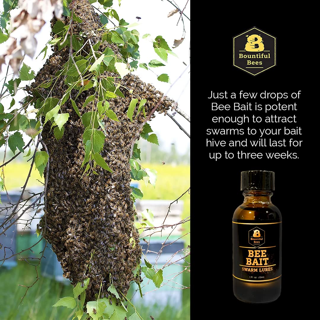 Bountiful Bees synthetic NASONOV pheromone scent attracts bees