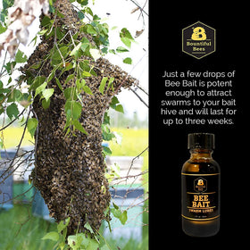 Bountiful Bees synthetic NASONOV pheromone scent attracts bees