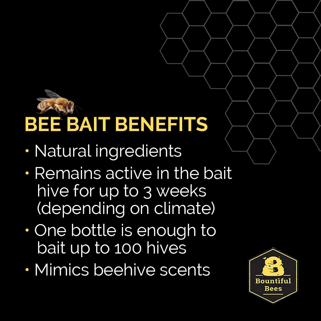 Bountiful Bees natural ingredients mimic hive scents for attraction