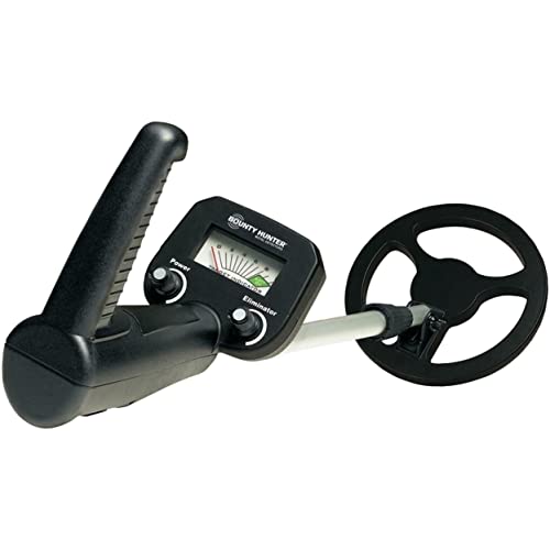 Audio beeps and target meter guide kids toward detected metal