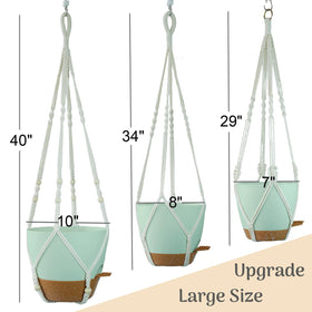 Bouqlife 10-inch self-watering pot ideal for travelers seeking low-maintenance plants.