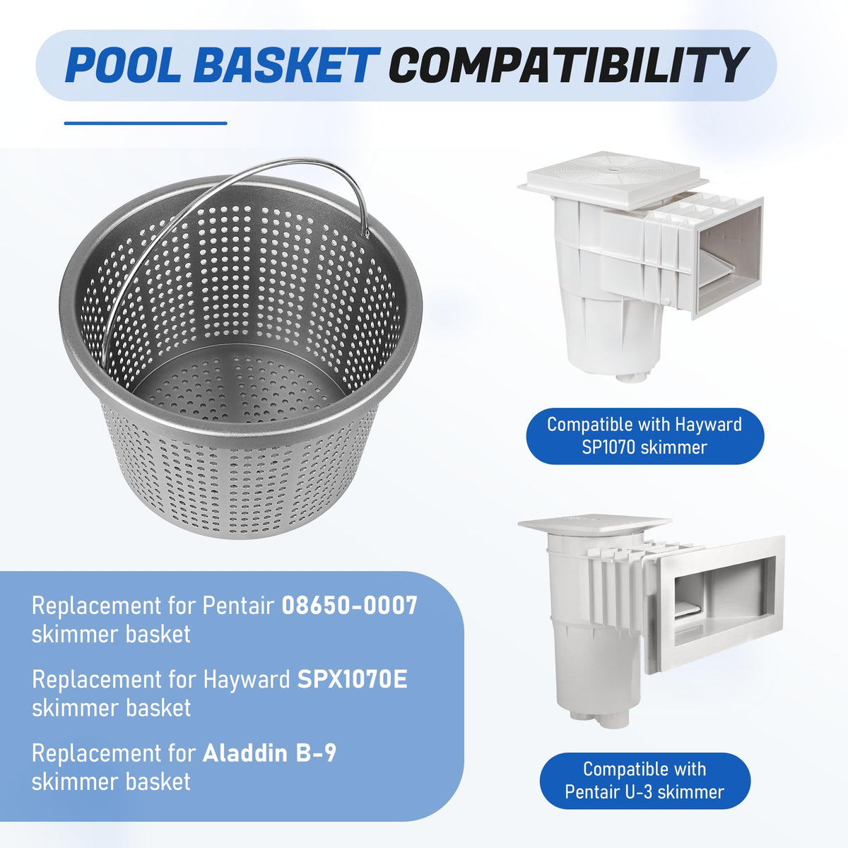 BOUYAO Hayward SP1070E replacement basket demonstrates durable compatibility
