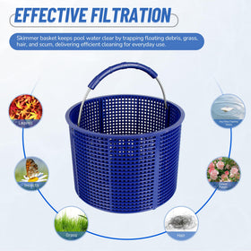 BOUYAO precise bottom seal keeps debris from bypassing the filtration system.
