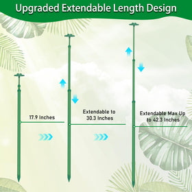 BOVITRO 10 green ties for secure plant attachment.