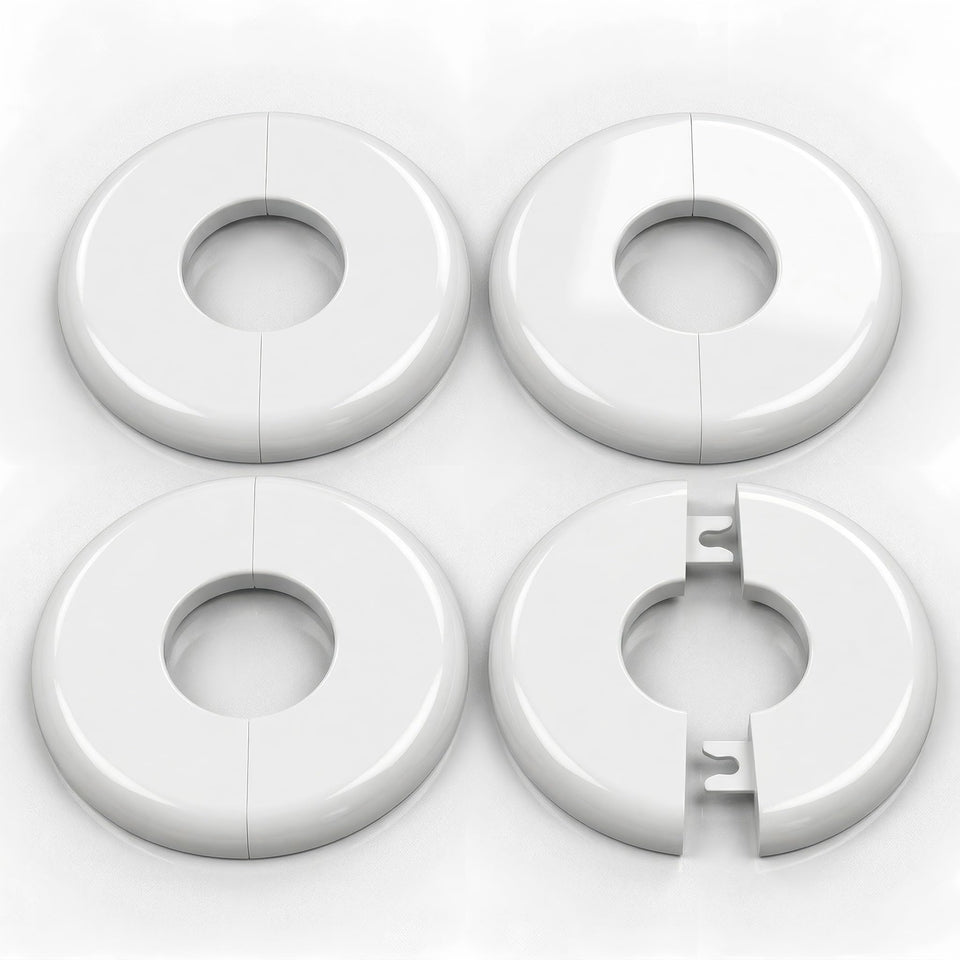 BOYAODUXUE pool escutcheon plates cover 1.9-inch tubing for a clean, modern look.
