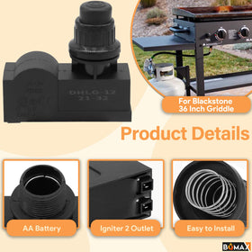BQMAX electronic igniter module delivers consistent sparks for effortless starts