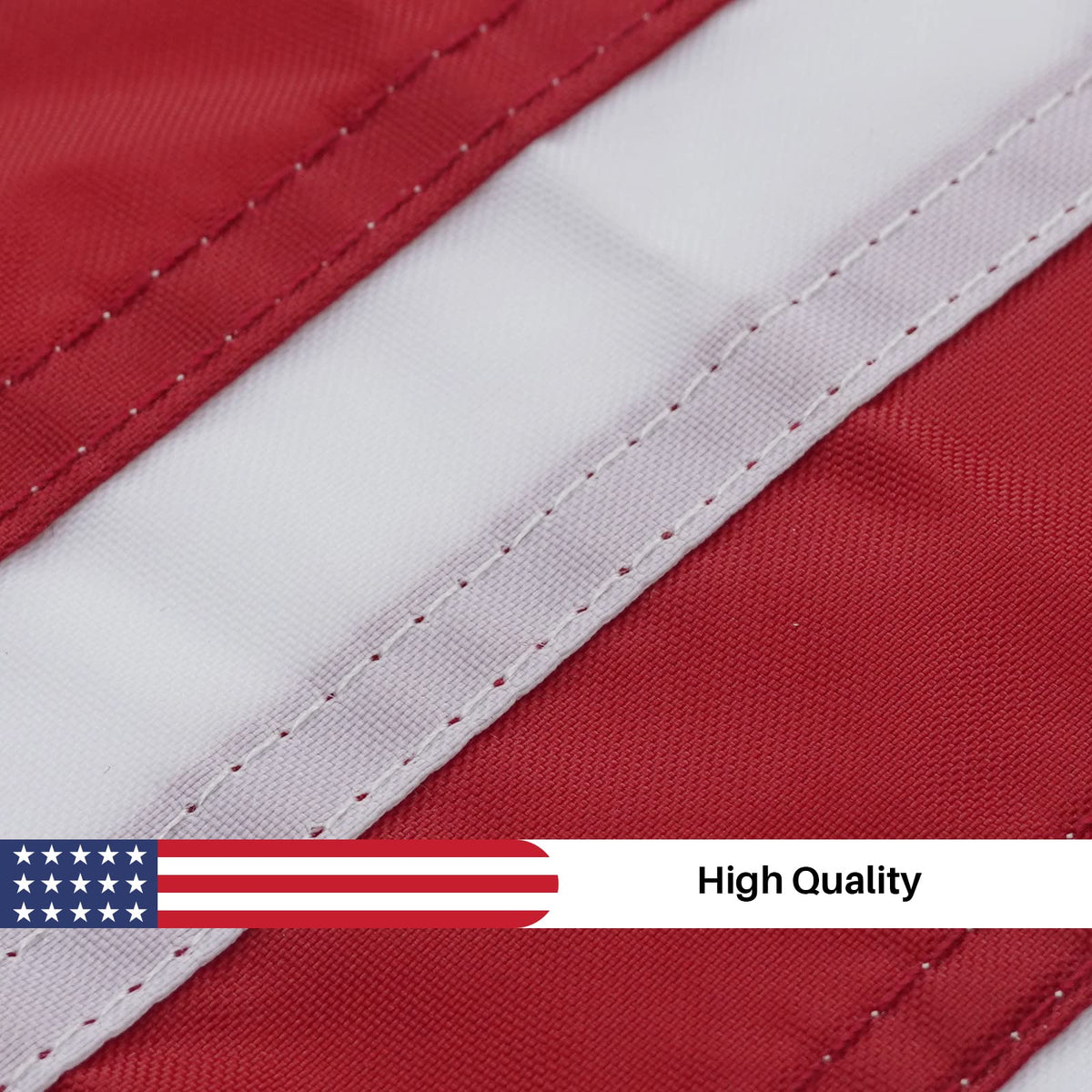 Bradford flag double-sided design ensures visibility from both directions.