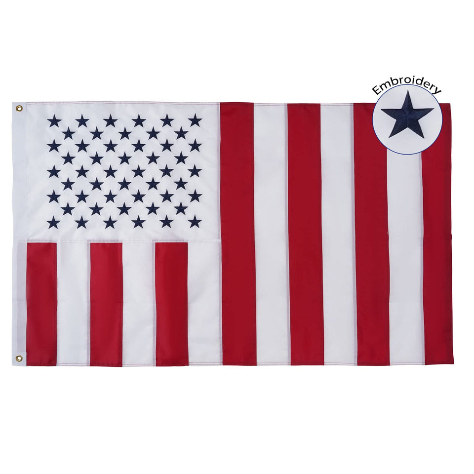 Bradford Civil Peace Flag 3x5 ft outdoor, double-sided embroidery with durable hardware