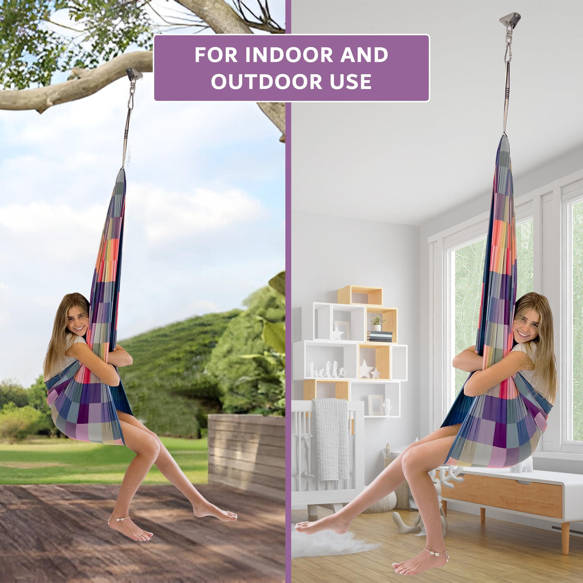 Bradoro hardware included setup features swivel mount and carabiner for easy installation.