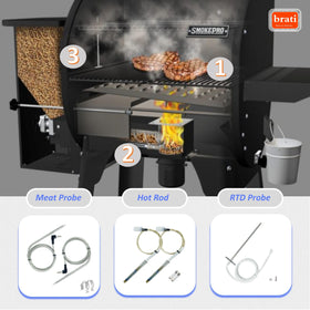 Brati hot rod igniter kit PG24 21 replacement for pellet grills