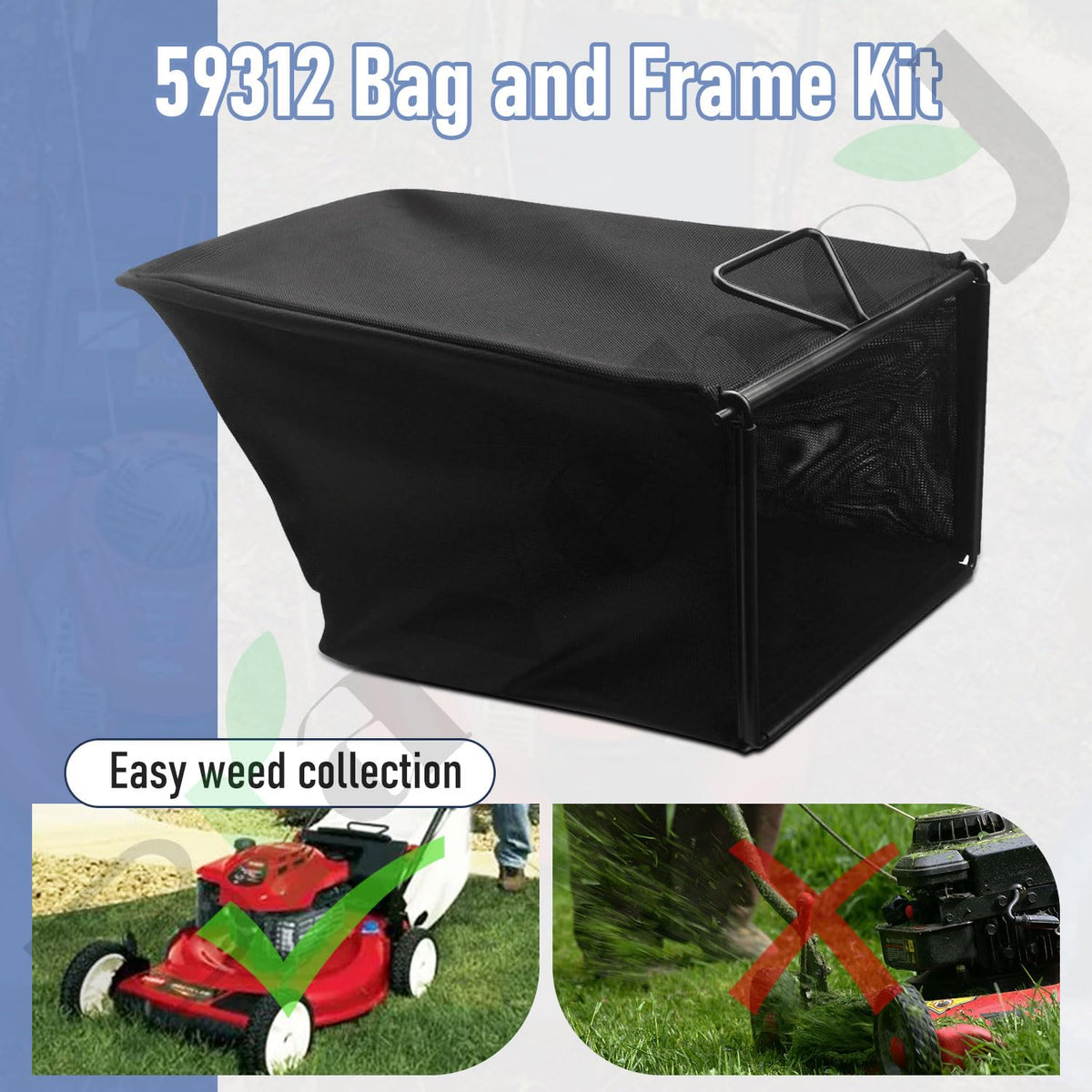 Braveboy 59312 frame assembly on Toro mower for easy setup