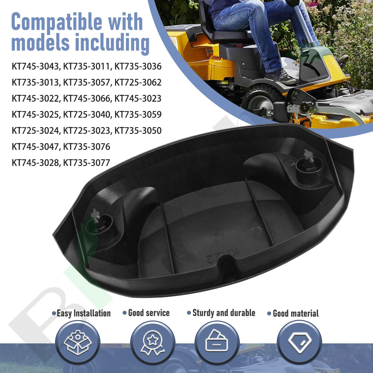 Braveboy air filter cover supports low-maintenance upkeep and simple inspections.