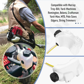 Braveboy durable plastic fuel tank suitable for rugged yard tools
