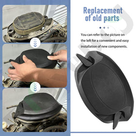 Braveboy air filter cover demonstrates compatibility with Kohler KT-series mowers.