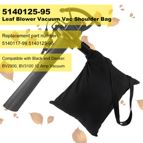 Braveboy 5140125-95 bag zipper closure ensures easy emptying.