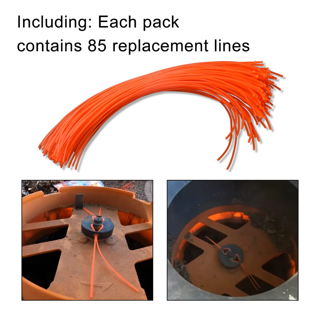 Braveboy nylon replacement line offers high strength and flexible use.
