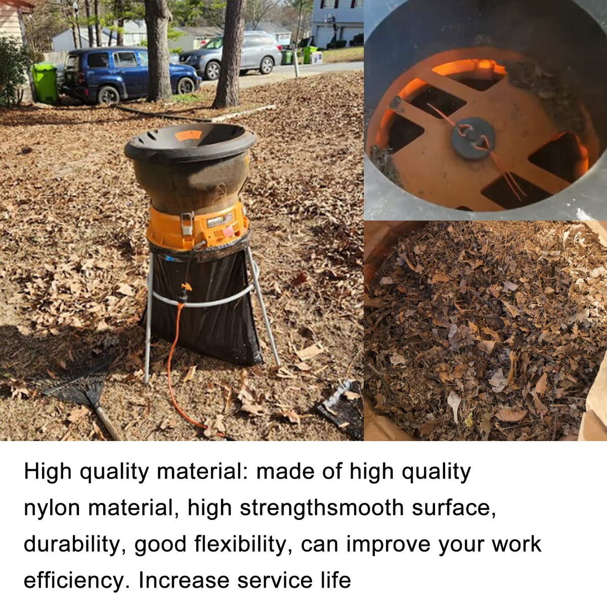 Braveboy pre-cut replacement lines save setup time for immediate yard work.
