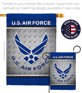 Breeze Decor military garden flag weather resistant for frequent outdoor use.