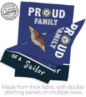 Breeze Decor Military theme garden flag, ideal for veterans or active-duty display.