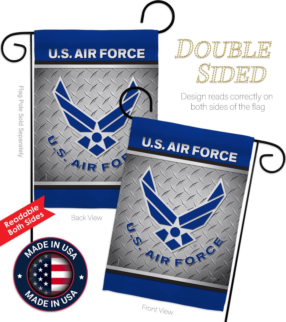 Breeze Decor patriotic garden flag made in USA for decor and respect.
