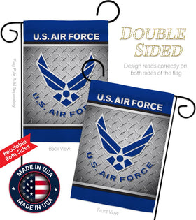 Breeze Decor patriotic garden flag made in USA for decor and respect.
