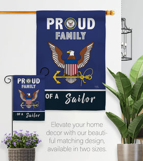 Breeze Decor Readable both sides flag, clear design from multiple angles in the yard.