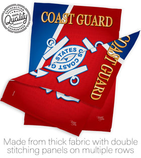 Breeze Decor US Coast Guard flag officially licensed authentic decor.